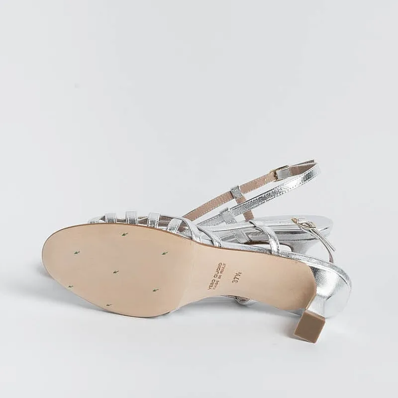 CHEVILLE - Sandali Con Tacco- Clizia - Argento<Collezione Scarpe Donna Cerimonia - Scarpe E Pochette