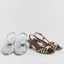 CHEVILLE - Sandali Con Tacco- Clizia - Argento<Collezione Scarpe Donna Sandali Con Tacco