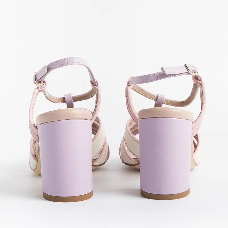 CHEVILLE - Sandali Con Tacco - Dolores - Glicine<Collezione Scarpe Donna Sandali Con Tacco
