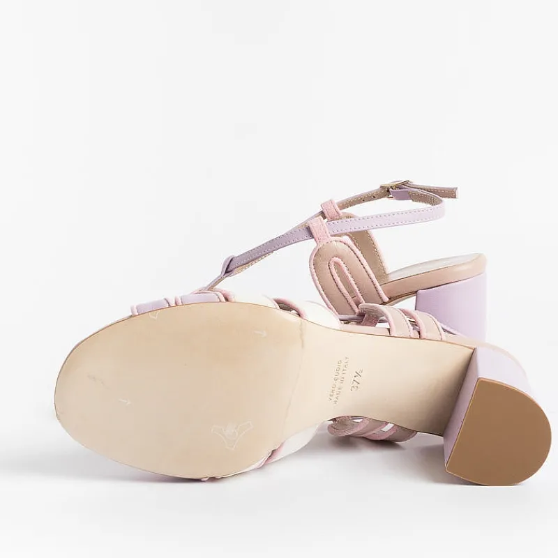 CHEVILLE - Sandali Con Tacco - Dolores - Glicine<Collezione Scarpe Donna Sandali Con Tacco