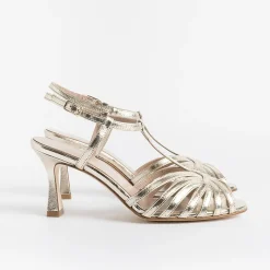 CHEVILLE - Sandali Con Tacco - Ofelia - Platino<Collezione Scarpe Donna Cerimonia - Scarpe E Pochette