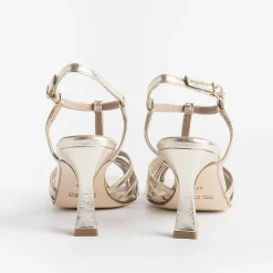 CHEVILLE - Sandali Con Tacco - Ofelia - Platino<Collezione Scarpe Donna Cerimonia - Scarpe E Pochette