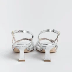 CHEVILLE - Sandali Con Tacco- Clizia - Argento<Collezione Scarpe Donna Sposa