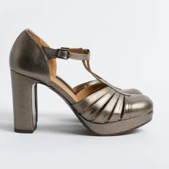 CHIE MIHARA - Collezione Donna Chie Mihara - Decollete - Yeilo - Peltro<Collezione Scarpe Donna Decollete