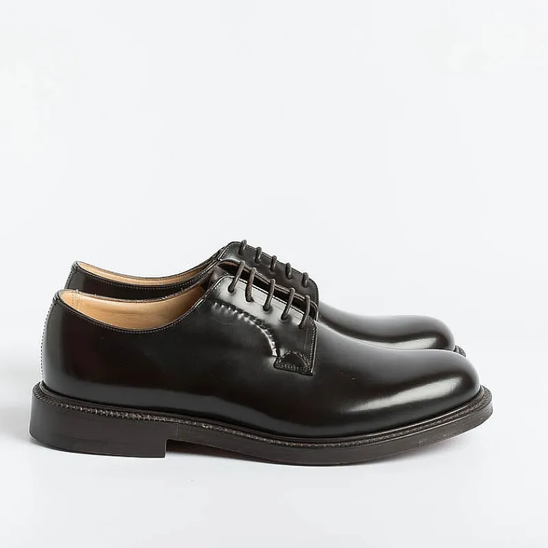Church's - Derby - Shannon - Light Ebony<Collezione Scarpe Uomo Allacciate