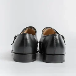 Church's - Doppia Fibbia Cowes - Vitello Nero<Collezione Scarpe Uomo Doppia Fibbia