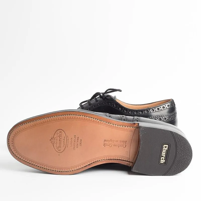 Church's - Francesina Burwood Eeb002 - Nero<Collezione Scarpe Uomo Cerimonia