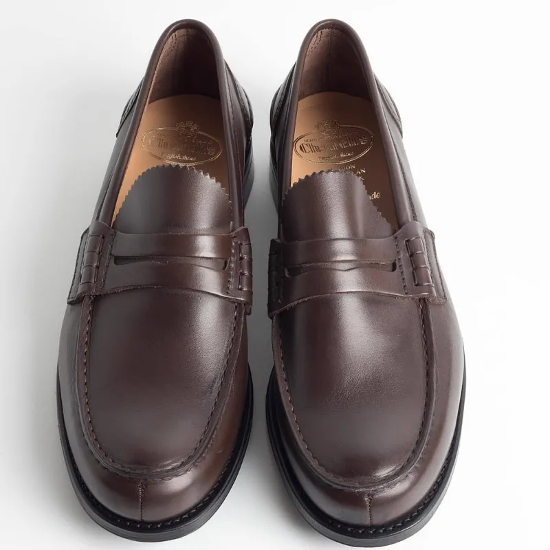 Church's - Mocassino Pembrey R - Brown (Gomma)<Collezione Scarpe Uomo Mocassini
