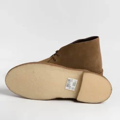CLARKS - Collezione Uomo Clarks - Polacco - Cola - Camoscio Cola<Collezione Scarpe Uomo Polacchi