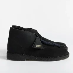 CLARKS - Collezione Uomo Clarks - Polacco - Desert Coal - Camoscio Navy<Collezione Scarpe Uomo Polacchi