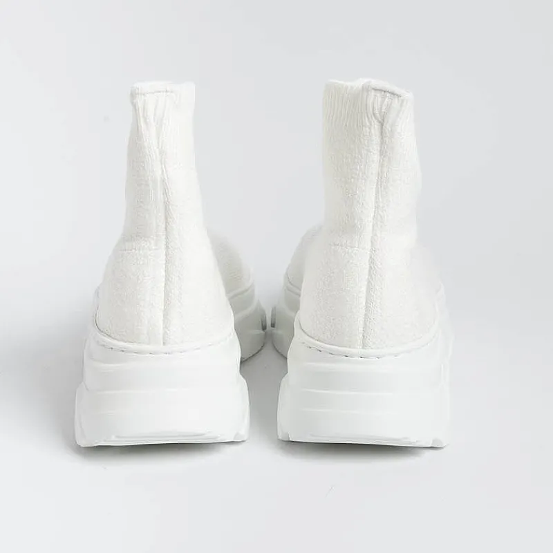 COPENHAGEN - Sneakers Stivaletto - Cph198 - Bianco<Collezione Scarpe Donna Stivaletti