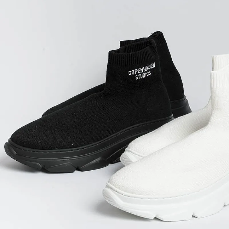 COPENHAGEN - Sneakers Stivaletto - Cph198 - Bianco<Collezione Scarpe Donna Stivaletti