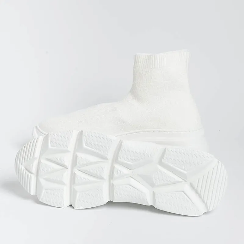 COPENHAGEN - Sneakers Stivaletto - Cph198 - Bianco<Collezione Scarpe Donna Sneakers