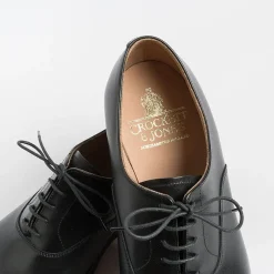 CROCKETT & JONES - Francesina - Connaught - 27742A - Pelle Nero<Collezione Scarpe Uomo Francesine