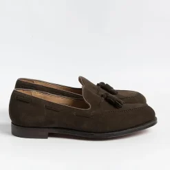 CROCKETT & JONES - Mocassino - Cavendish 2- 29376A - Camoscio Testa Di Moro<Collezione Scarpe Uomo Mocassini