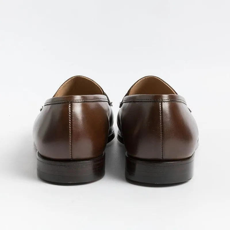 CROCKETT & JONES - Mocassino - Boston- 28363A - Pelle Testa Di Moro<Collezione Scarpe Uomo Mocassini