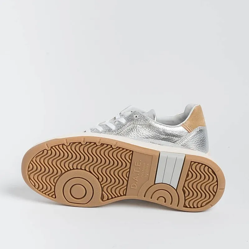 DATE - Sneakers - Court 2.0 - C2Shhsl - Shiny Argento<Collezione Scarpe Donna Sneakers