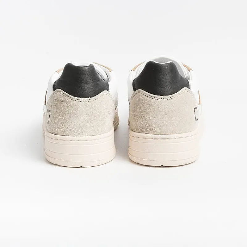 DATE - Sneakers - Court 2.0 - Vintage White Natural<Collezione Scarpe Uomo Sneakers