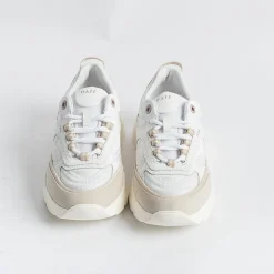 DATE - Sneakers - Fuga Method - Bianco Beige<Collezione Scarpe Donna Sneakers
