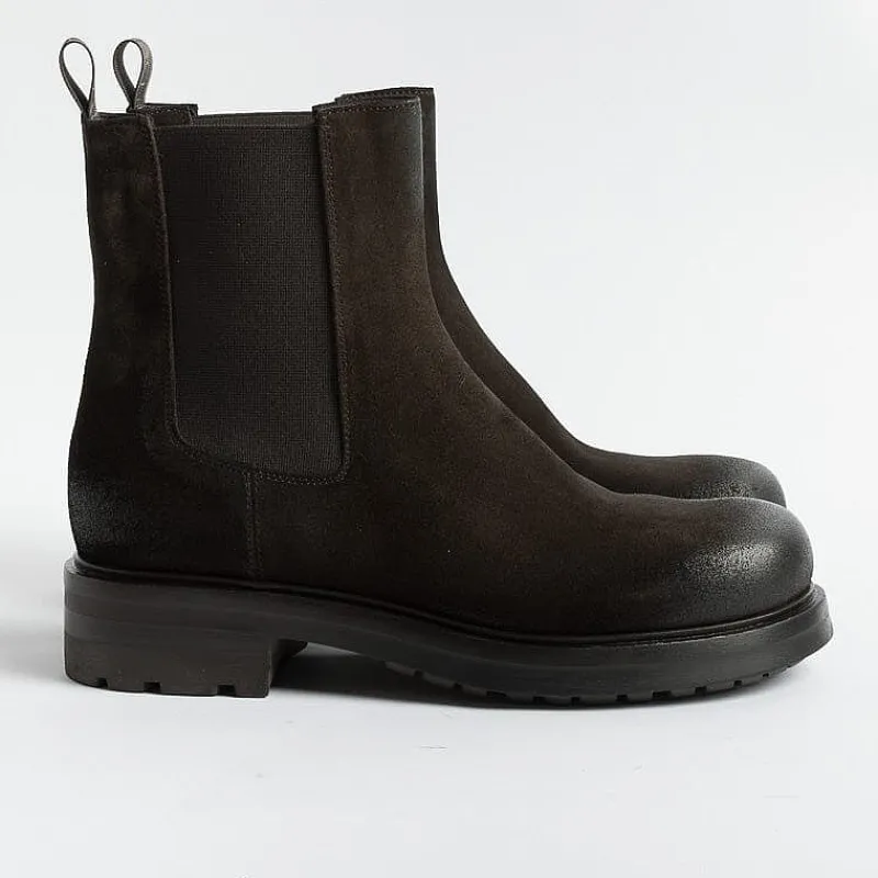 Elena Iachi - Stivaletto - Beatles E3565 - Velour Ebano<Collezione Scarpe Donna Stivaletti