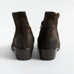 Elena Iachi - Stivaletto Texano E3308 - Hombre Ebano Wash<Collezione Scarpe Donna Texani