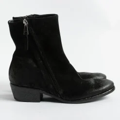 Elena Iachi - Stivaletto Texano E3533 - Hombre Nero Wash<Collezione Scarpe Donna Texani