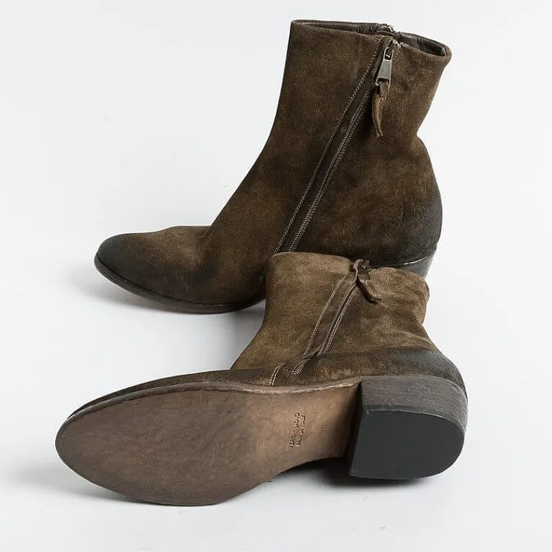 Elena Iachi - Stivaletto Texano E3533 - Hombre Corteccia Wash<Collezione Scarpe Donna Texani