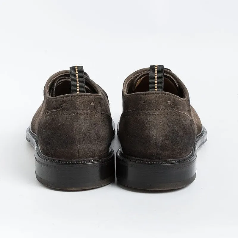 FABI - Derby -Fu0842 - Camoscio Vintage Testa Di Moro<Collezione Scarpe Uomo Allacciate