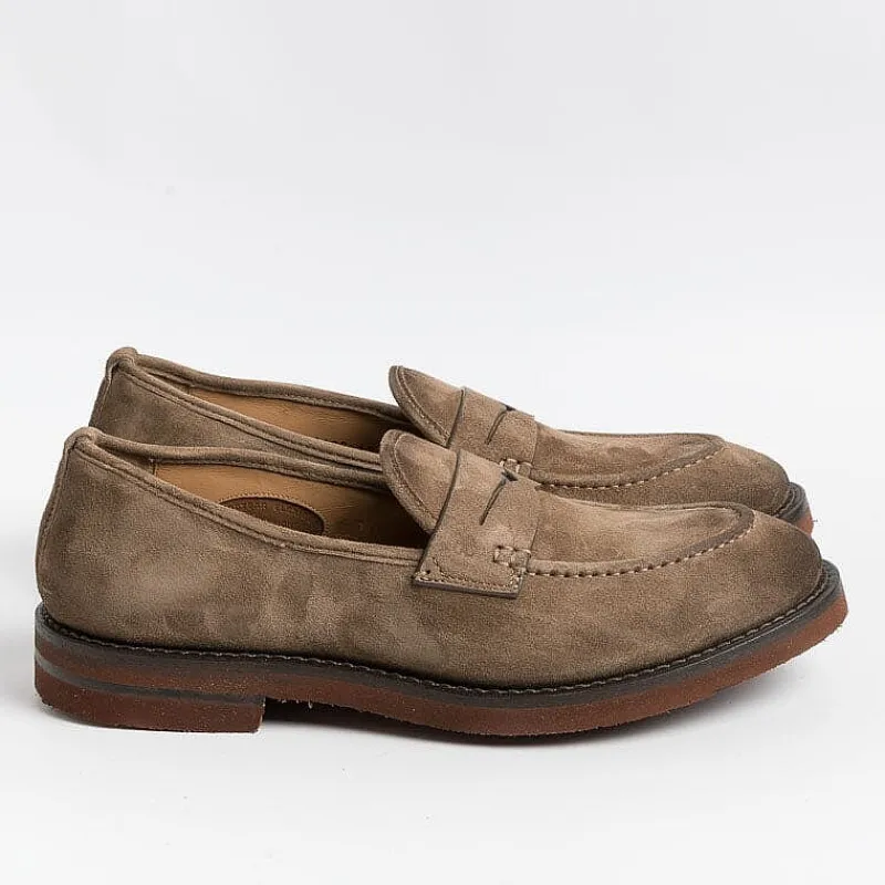 FABI - Mocassino -Fu0465A - Camoscio Cognac<Collezione Scarpe Uomo Mocassini