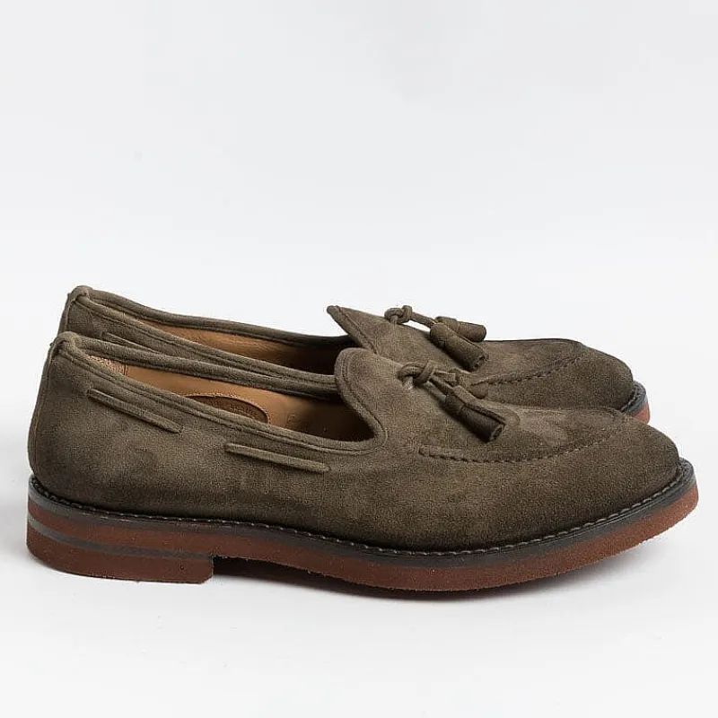 FABI - Mocassino -Fu0466A - Camoscio Marrone Foresta<Collezione Scarpe Uomo Mocassini