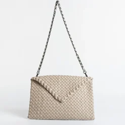 Falorni Italia Le Borse Falorni - Borsa A Tracolla - 2796 - Beige<Collezione Borse Donna Borse A Tracolla