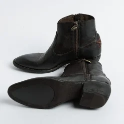 FAUZIAN JEUNESSE - Collezione Donna Fauzian Jeunesse - Texano 3205 - Ignis Super - Ebano<Collezione Scarpe Donna Texani