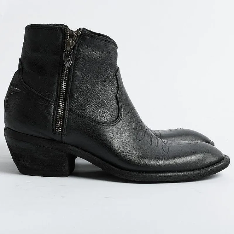 FAUZIAN JEUNESSE - Collezione Donna Fauzian Jeunesse - Texano 3205 - Ignis Super - Nero<Collezione Scarpe Donna Texani