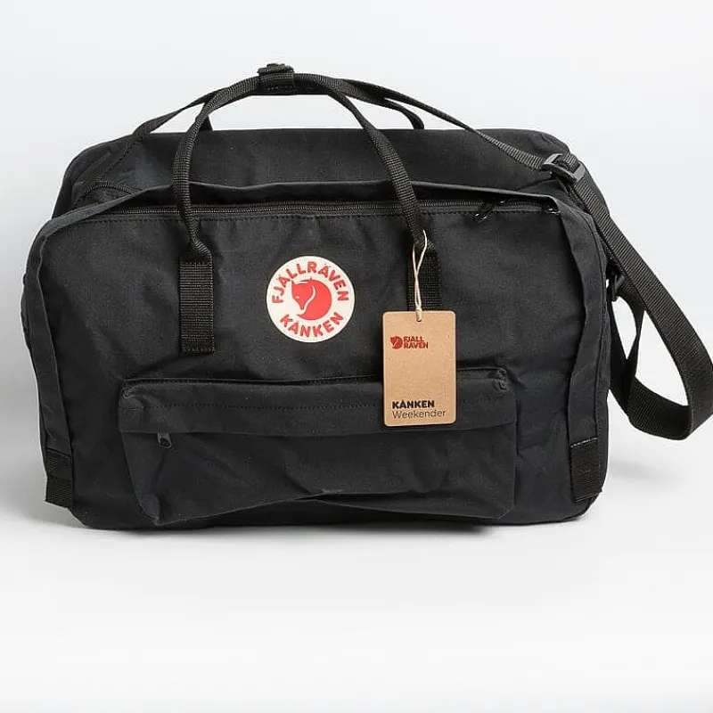 Fjallraven Weekender - 550 Black<Collezione Accessori Uomo Borse Uomo - Borse Viaggio
