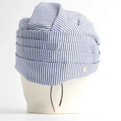 FLAPPER - Genevieve Xhaet Flapper - Elisabeth - Bianco E Blu<Collezione Accessori Donna Cappelli E Berretti
