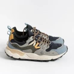 FLOWER MOUNTAIN - Sneakers Yamano 3 1C74 - Navy/ Grigio<Collezione Scarpe Uomo Sneakers