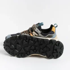 FLOWER MOUNTAIN - Sneakers Yamano 3 1C74 - Navy/ Grigio<Collezione Scarpe Uomo Sneakers