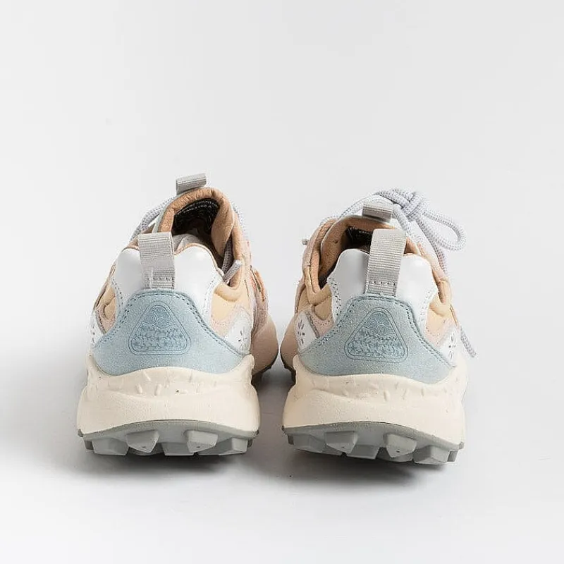 FLOWER MOUNTAIN - Sneakers Yamano 3 1M08- Pesca/ Beige<Collezione Scarpe Donna Sneakers