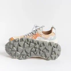 FLOWER MOUNTAIN - Sneakers Yamano 3 1M08- Pesca/ Beige<Collezione Scarpe Donna Sneakers