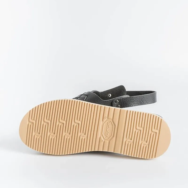 FRACAP - Sandali Bassi D177 - Nebrasca - Black<Collezione Scarpe Donna Sandali Bassi