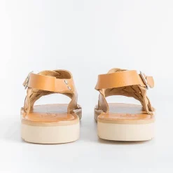 FRACAP - Sandali Bassi D177 - Nebrasca - 900 Tan<Collezione Scarpe Donna Sandali Bassi