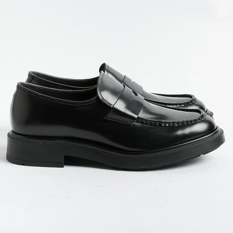 Fratelli Rossetti - Collezione Donna Fratelli Rossetti - Mocassino - 76797 - Lady Tex Nero<Collezione Scarpe Donna Mocassini
