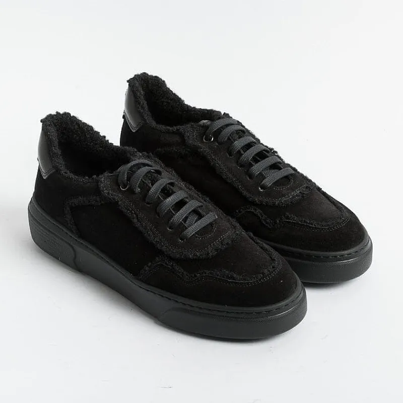 Fratelli Rossetti - Collezione Donna Fratelli Rossetti - Sneakers - 76828 - Camoscio Nero<Collezione Scarpe Donna Sneakers