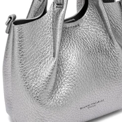 Gianni Chiarini - Bs 9718 - Dua - Dark Silver Castoro<Collezione Borse Donna Mini Bags