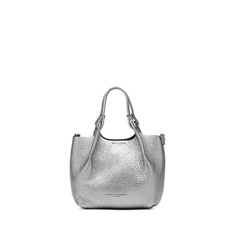 Gianni Chiarini - Bs 9718 - Dua - Dark Silver Castoro<Collezione Borse Donna Mini Bags