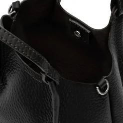 Gianni Chiarini - Bs 9718 - Dua - Nero Castoro<Collezione Borse Donna Mini Bags