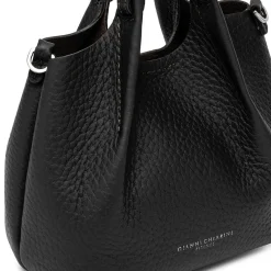 Gianni Chiarini - Bs 9718 - Dua - Nero Castoro<Collezione Borse Donna Mini Bags