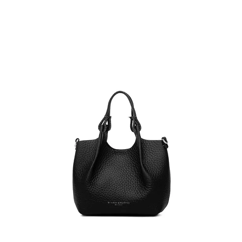 Gianni Chiarini - Bs 9718 - Dua - Nero Castoro<Collezione Borse Donna Mini Bags