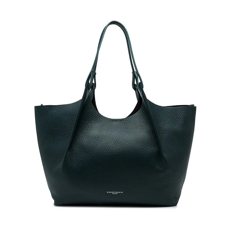 Gianni Chiarini - Bs 9720 - Dua - Deep Green Testa Di Moro<Collezione Borse Donna Borse A Spalla