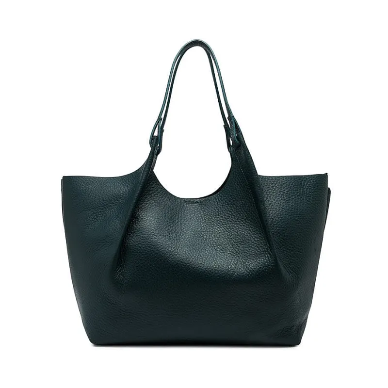 Gianni Chiarini - Bs 9720 - Dua - Deep Green Testa Di Moro<Collezione Borse Donna Borse A Spalla